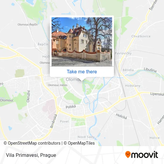 Карта Vila Primavesi