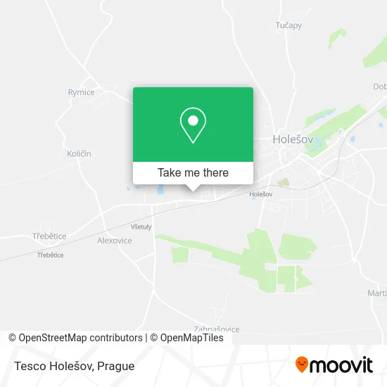 Карта Tesco Holešov