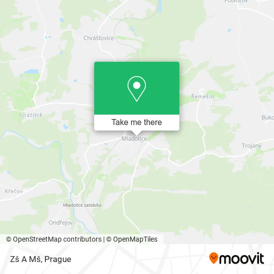 Карта Zš A Mš