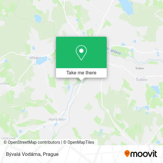 Карта Bývalá Vodárna