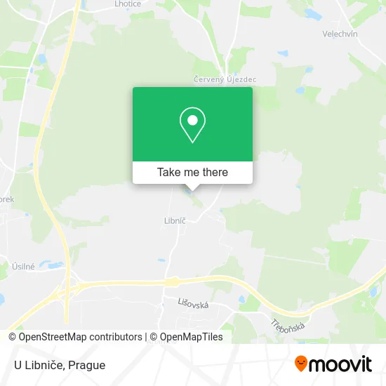 Карта U Libniče