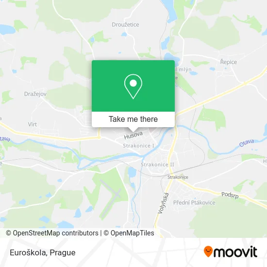 Карта Euroškola