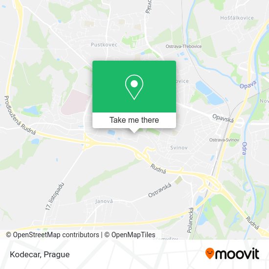Карта Kodecar
