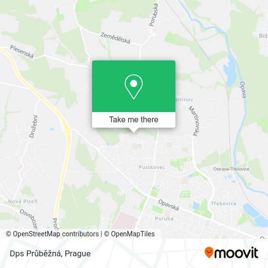 Dps Průběžná map