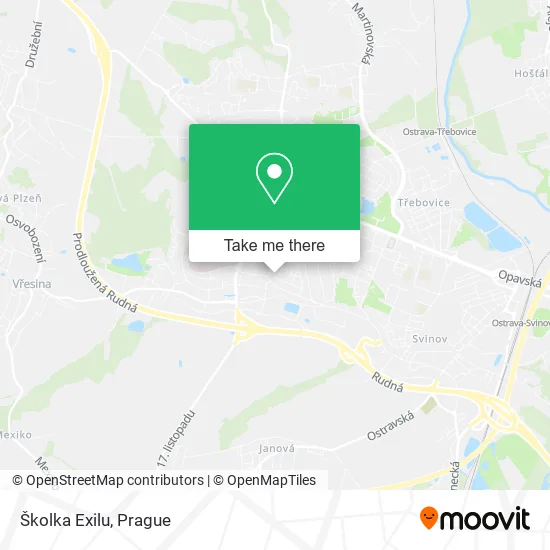 Карта Školka Exilu