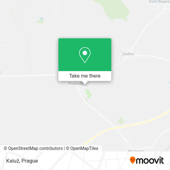 Карта Kaluž