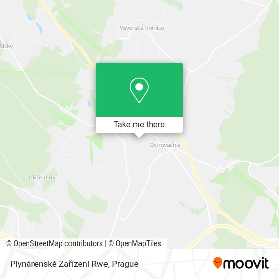 Plynárenské Zařízení Rwe map