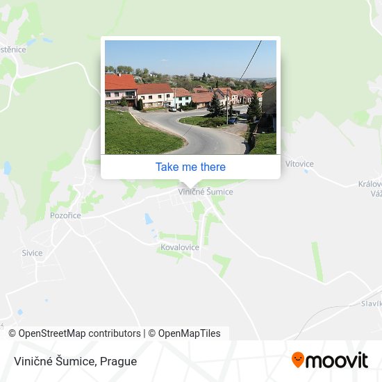 Viničné Šumice map