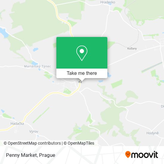 Penny Market map