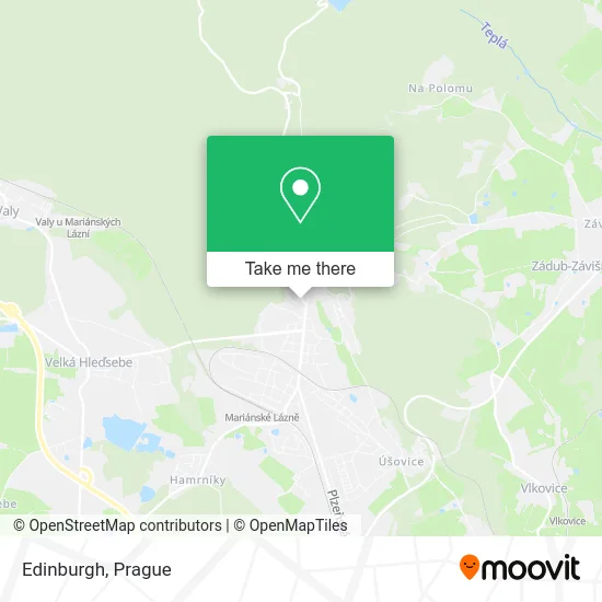 Карта Edinburgh