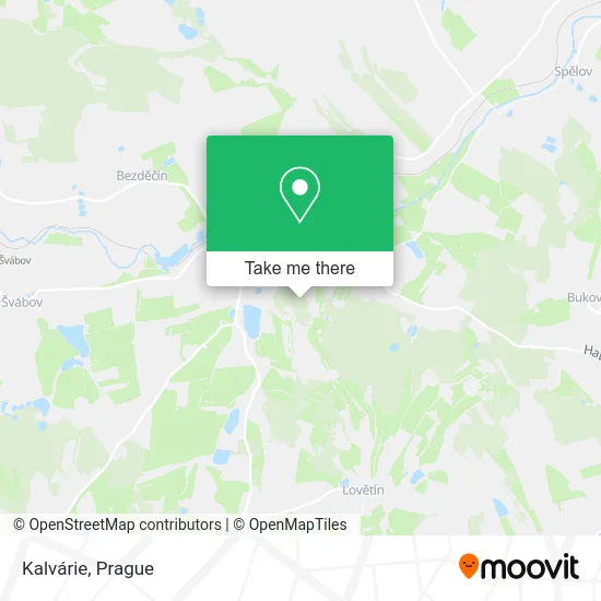 Карта Kalvárie