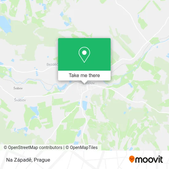 Карта Na Západě