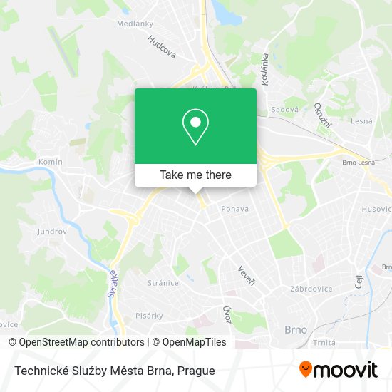 Technické Služby Města Brna map