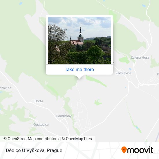 Dědice U Vyškova map