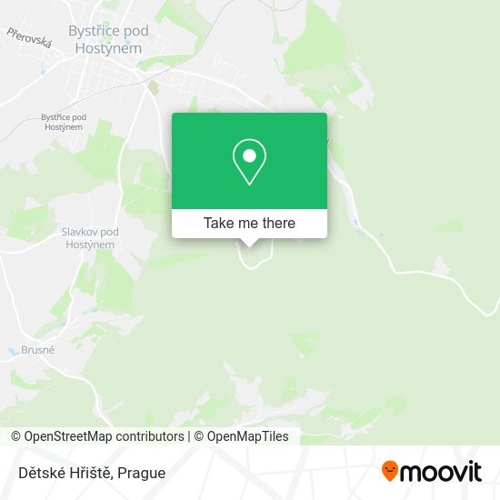 Dětské Hřiště map
