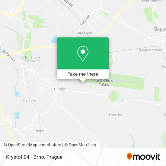 Карта Kryštof 04 - Brno