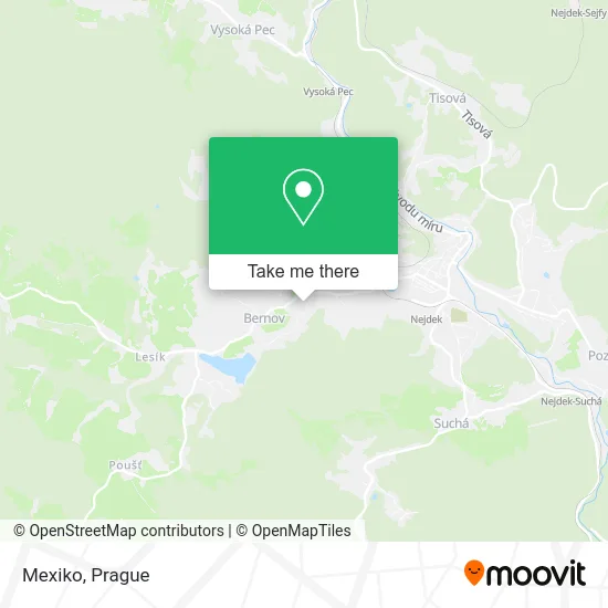 Карта Mexiko