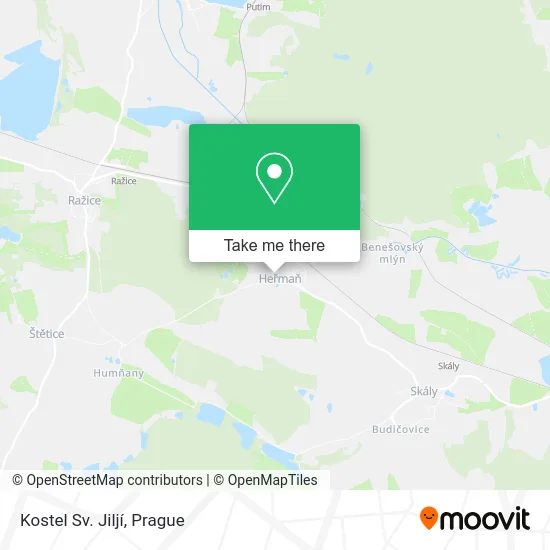 Карта Kostel Sv. Jiljí