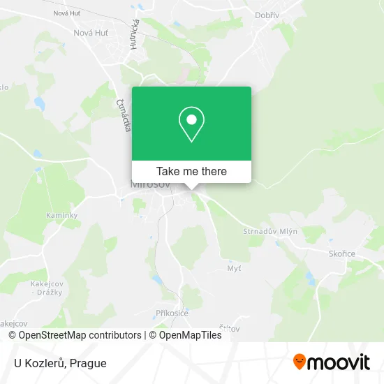 Карта U Kozlerů