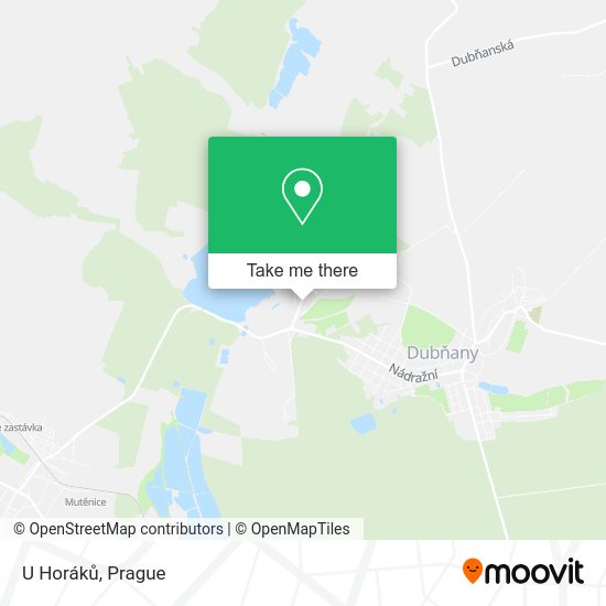 Карта U Horáků