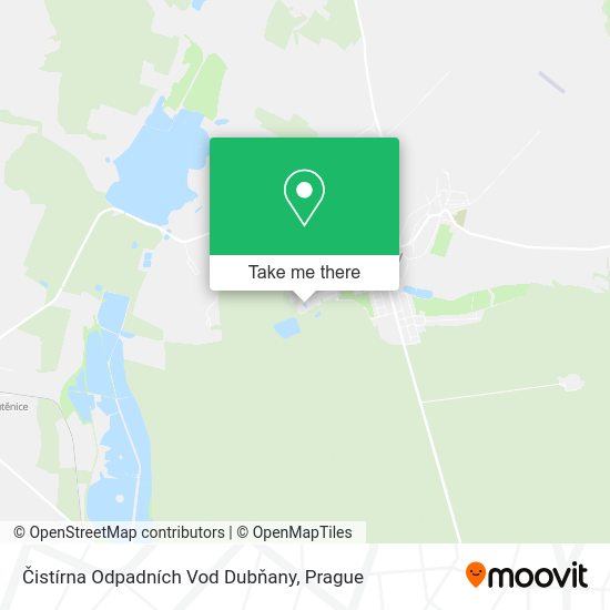 Čistírna Odpadních Vod Dubňany map