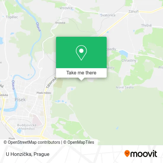 Карта U Honzíčka