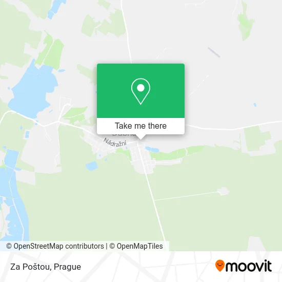Карта Za Poštou