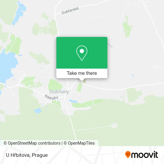 U Hřbitova map