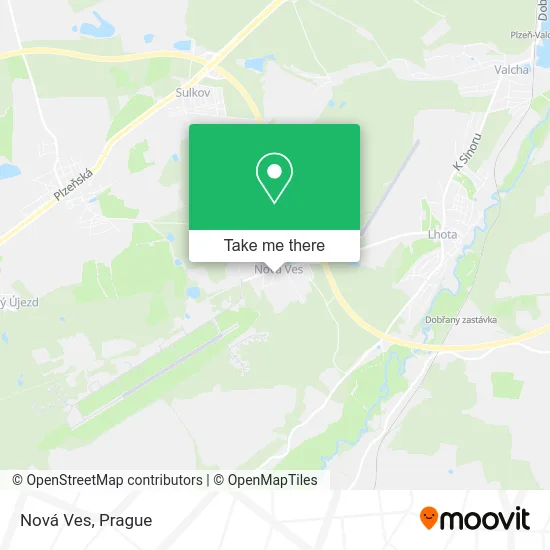 Карта Nová Ves