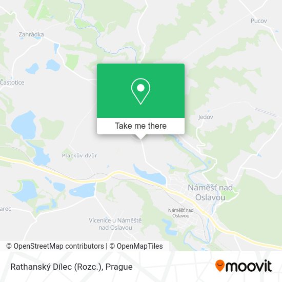 Rathanský Dílec (Rozc.) map