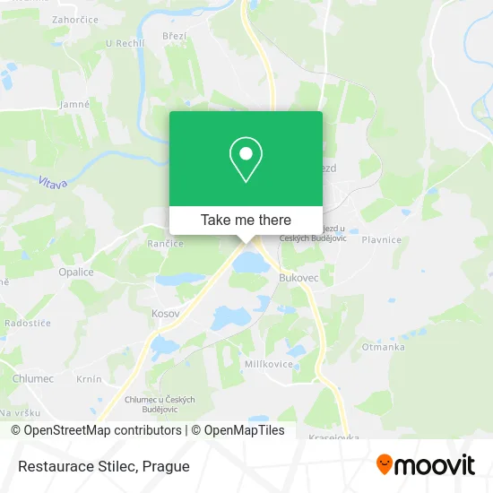 Карта Restaurace Stilec