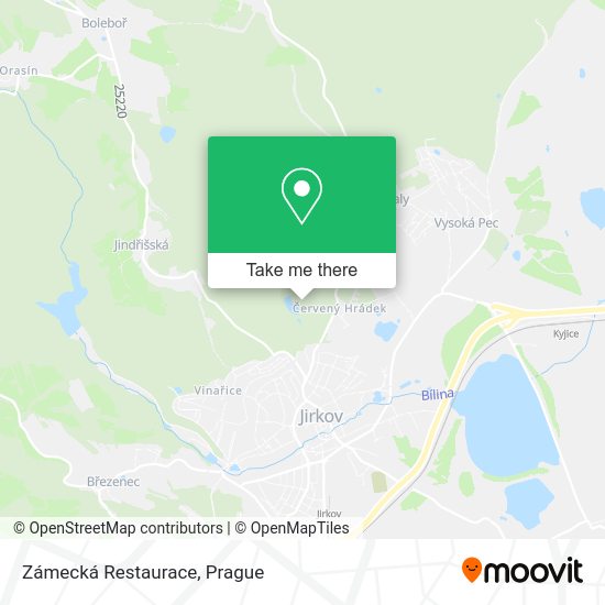 Zámecká Restaurace map