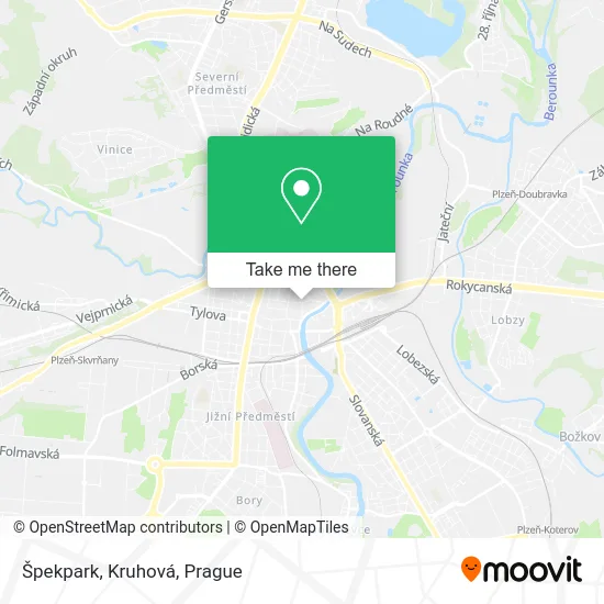 Карта Špekpark, Kruhová