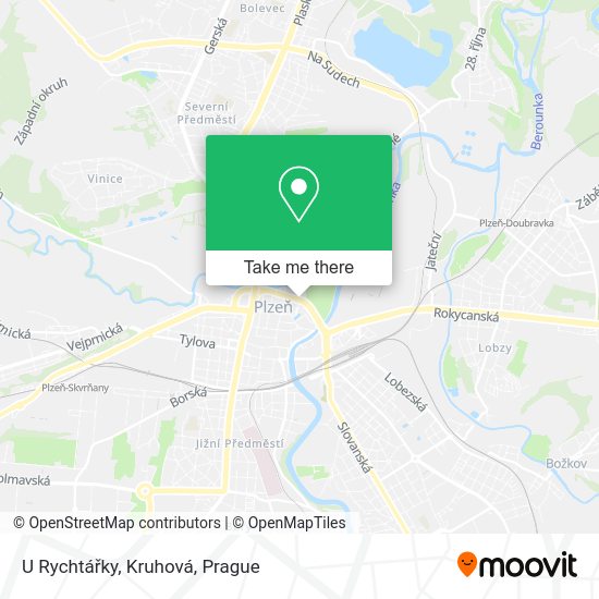U Rychtářky, Kruhová map