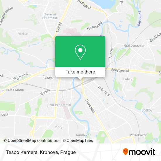 Tesco Kamera, Kruhová map
