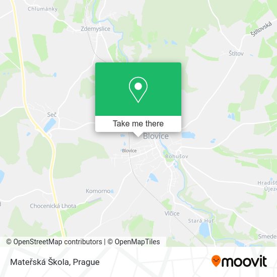 Mateřská Škola map