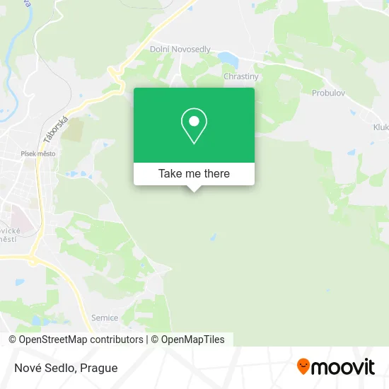 Карта Nové Sedlo