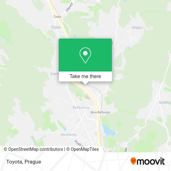 Toyota map