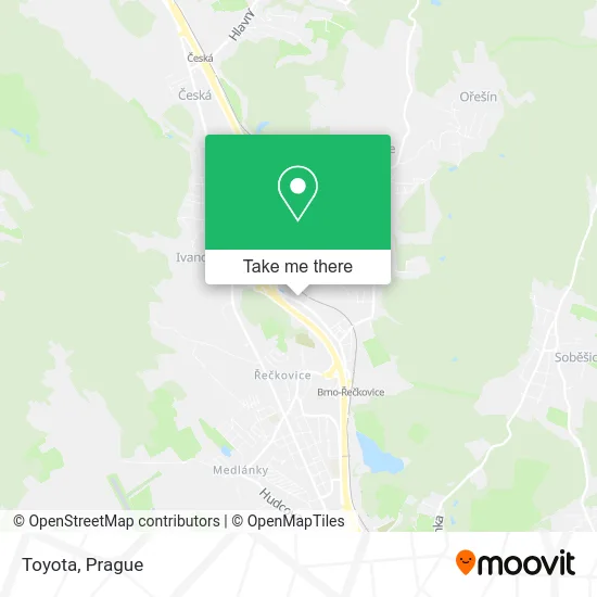 Карта Toyota