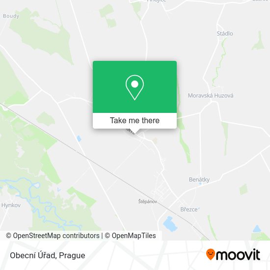 Obecní Úřad map