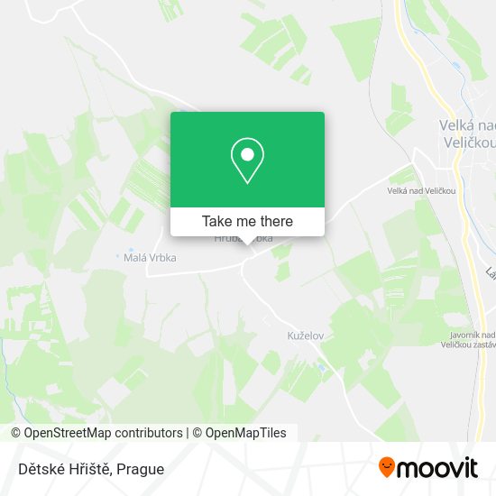 Dětské Hřiště map