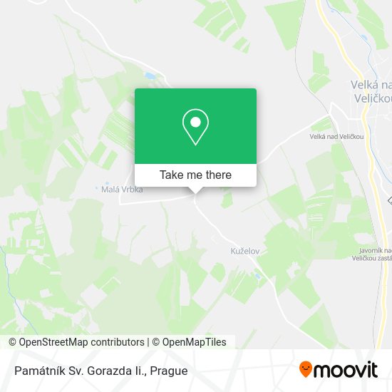Památník Sv. Gorazda Ii. map