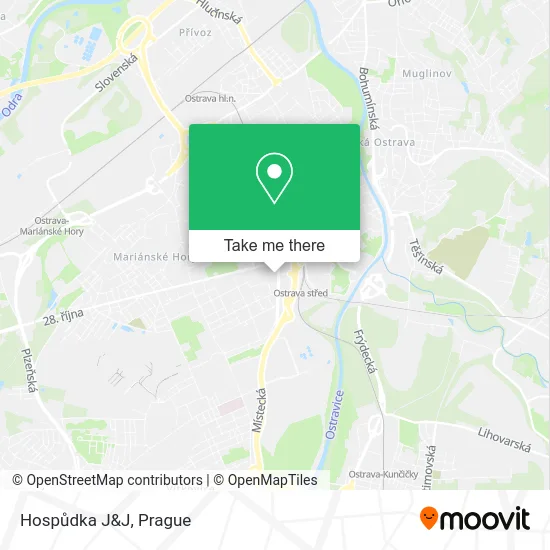 Карта Hospůdka J&J