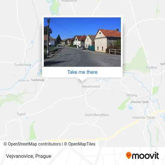 Карта Vejvanovice