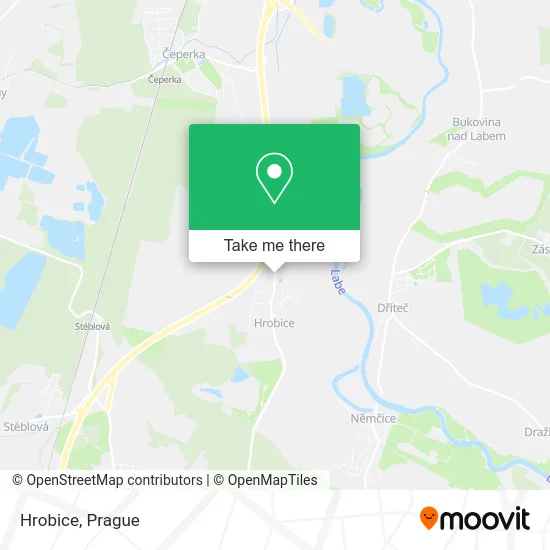 Карта Hrobice