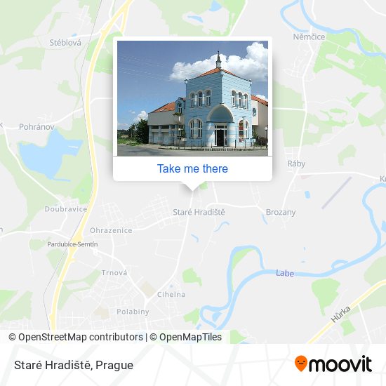 Staré Hradiště map