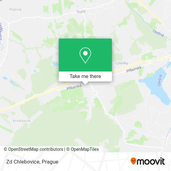 Zd Chlebovice map