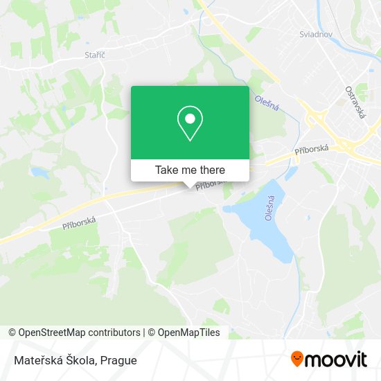 Mateřská Škola map