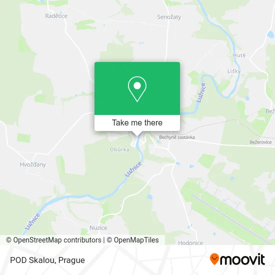 Карта POD Skalou