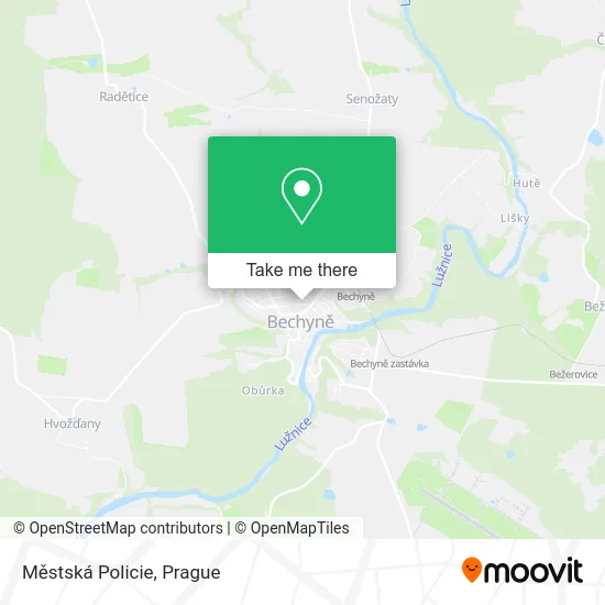 Карта Městská Policie